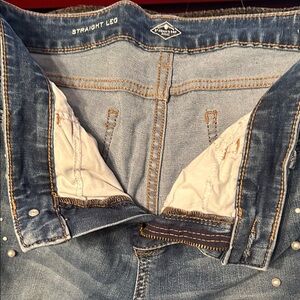 2 PAIRS—Worthington Women's Denim Straight Leg Jeans—